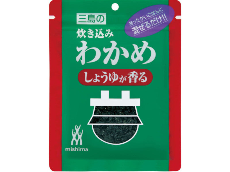 Mishima Foods Takikomi Wakame Soy Sauce Flavor 22g