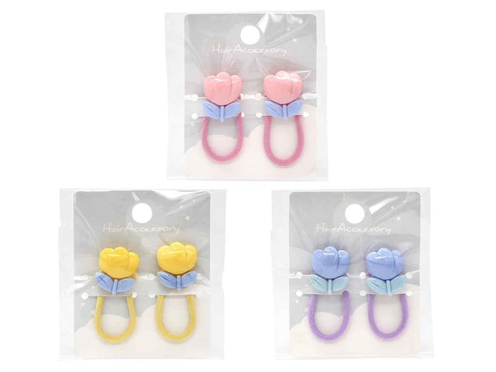 Hair Pony Set (Tulip)
