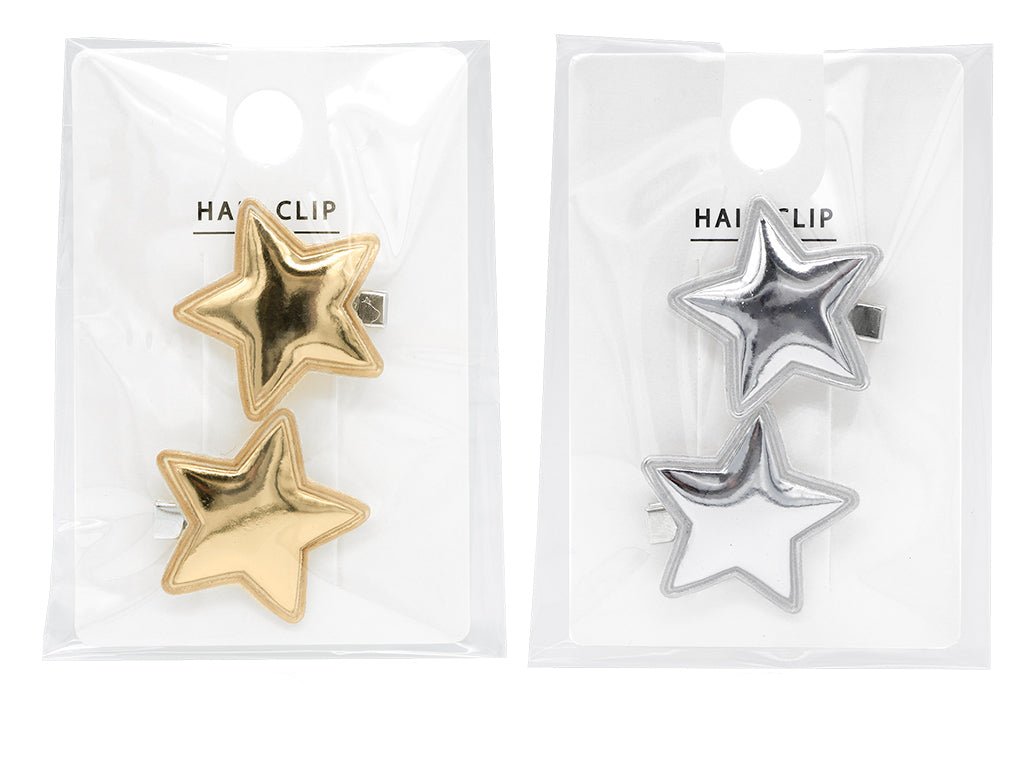 Hair Clip (Metallic, Star)