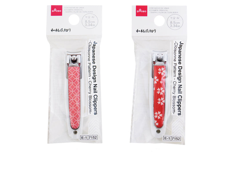 Japanese Pattern Nail Clipper (Seven Treasures, Cherry Blossom)