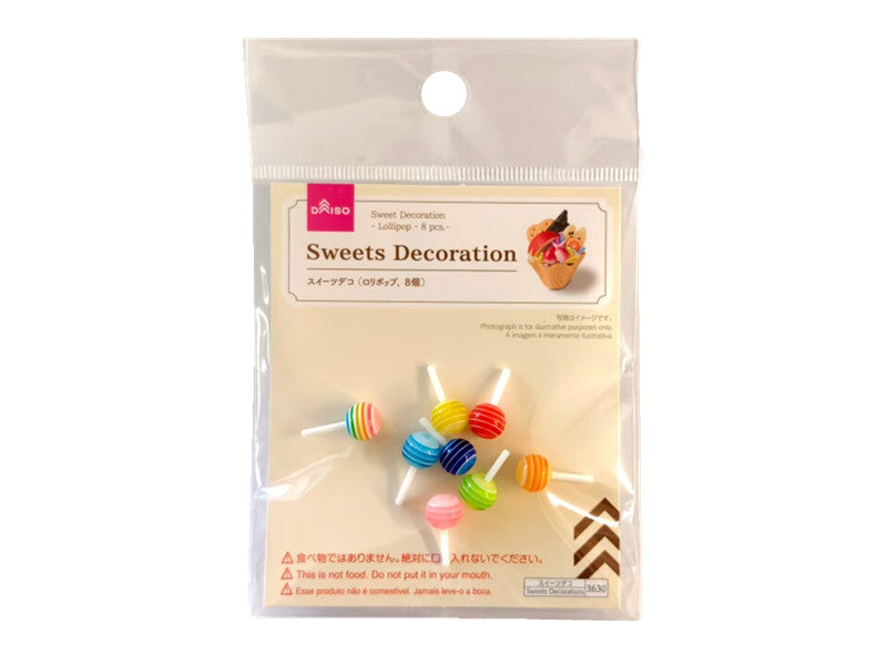 Sweets Deco (Lollipop, 8 Pieces)