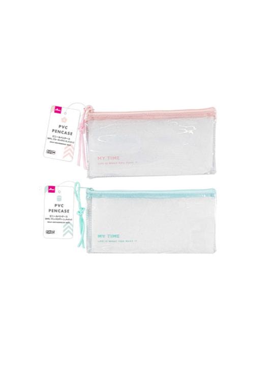 Vinyl Pen Case (MTC, Blooming Pink, Marshmallow Green, Mesh)