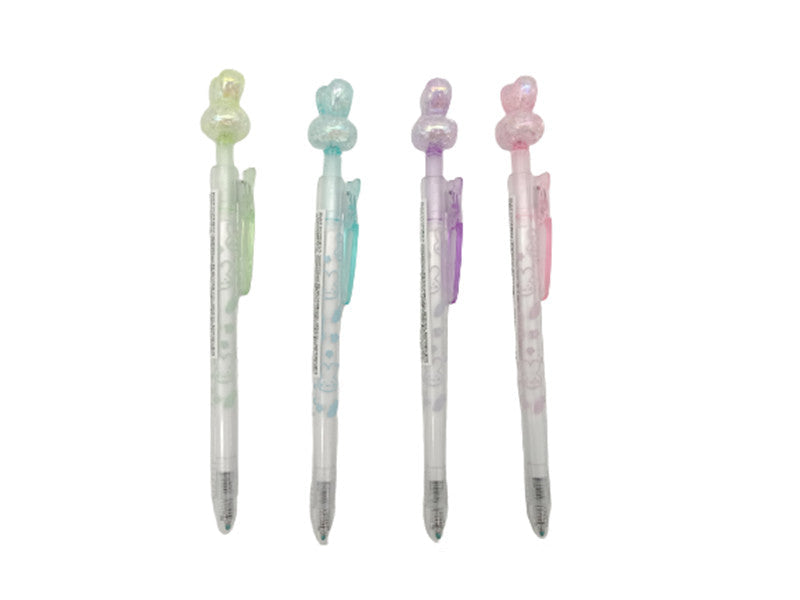Funny Ballpoint Pen (Rabbit, Push Type)