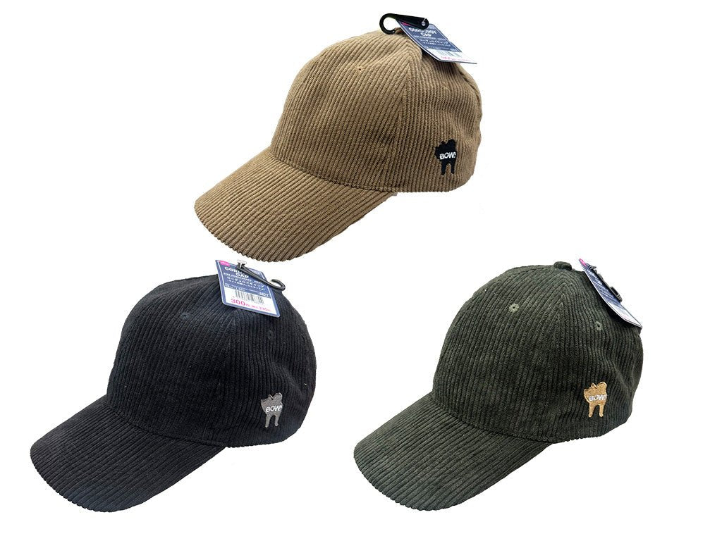 Corduroy Cap (Side Embroidery, Unisex)