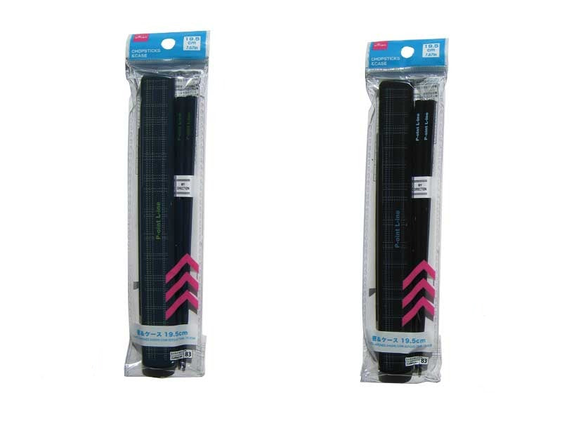 Chopsticks & Case (Point Line)
