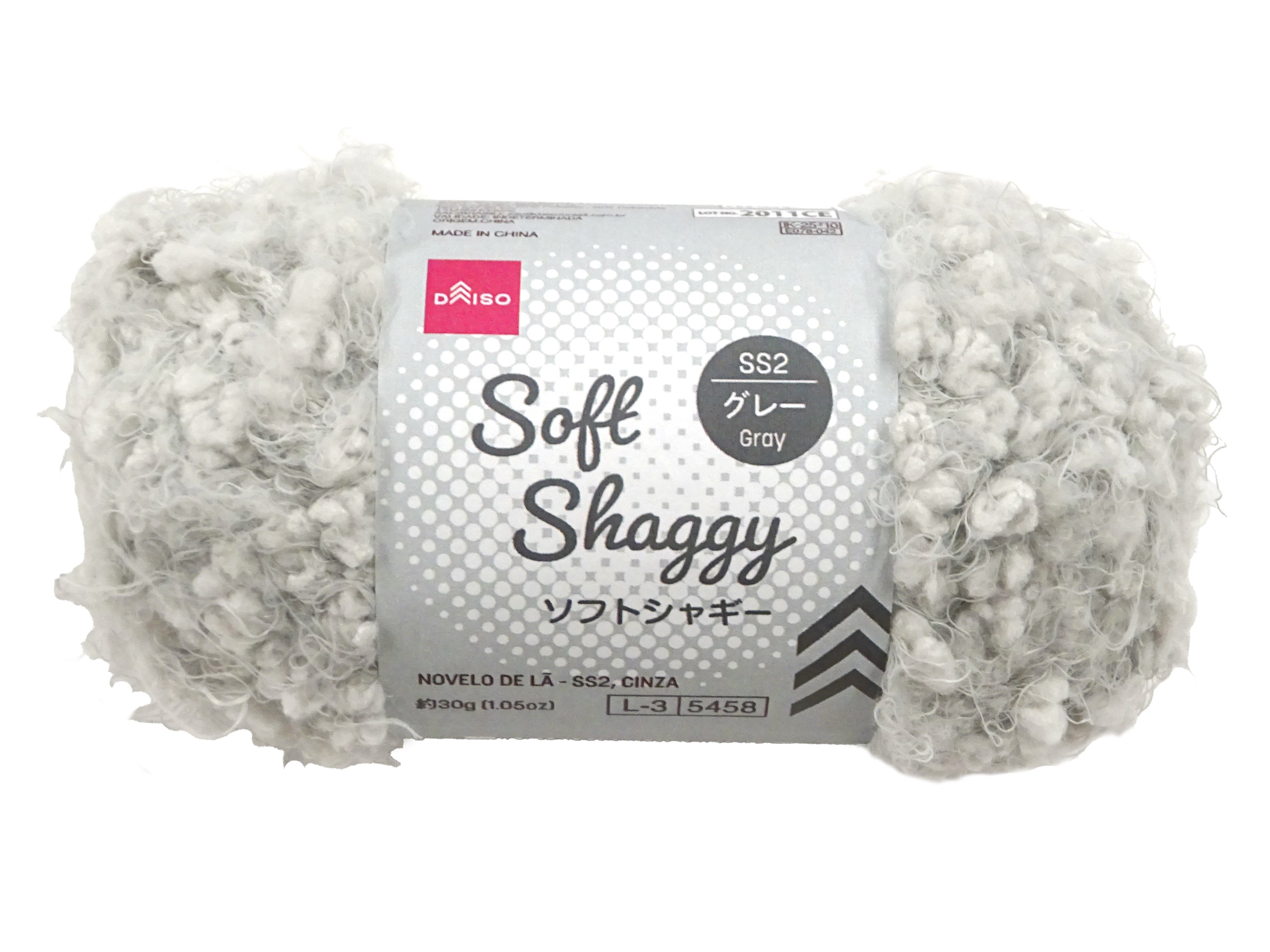 Yarn (Soft Shaggy, SS2, Gray)