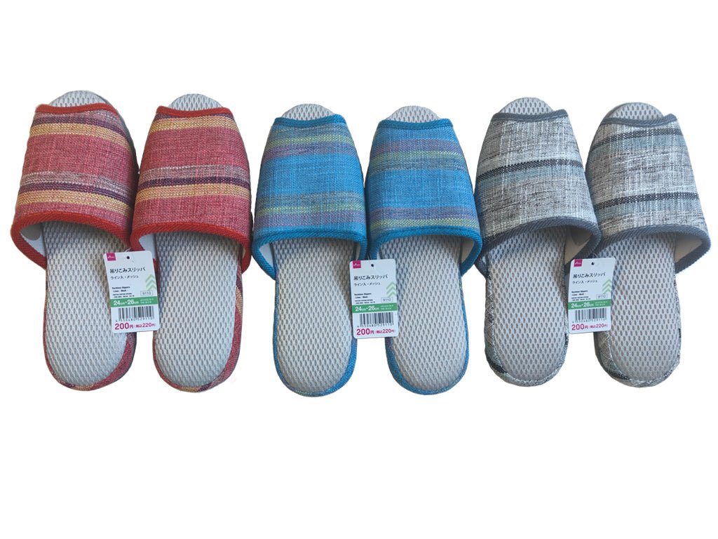 Hanging Slippers (with Lines, Mesh)