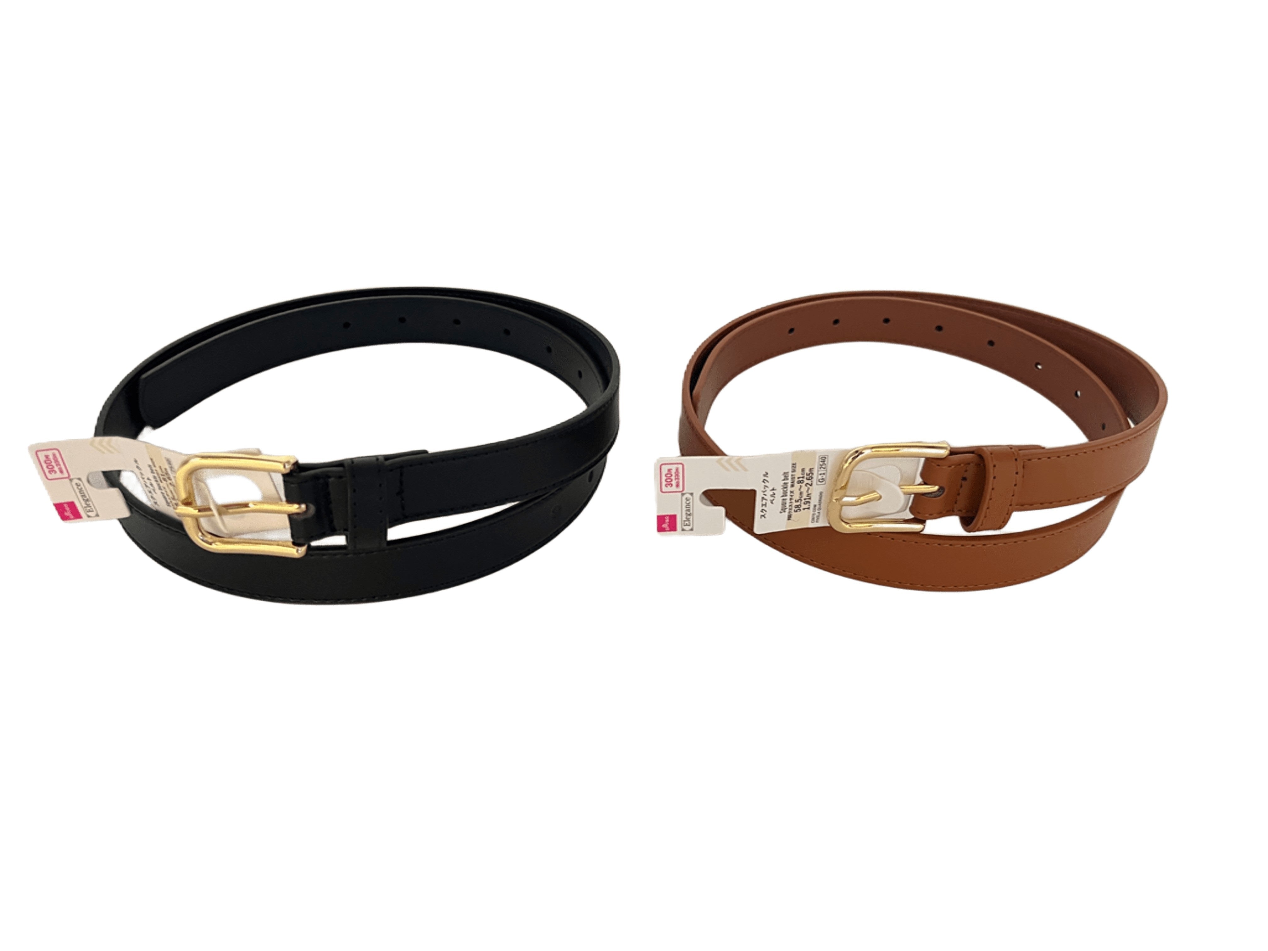 Square Buckle Belt