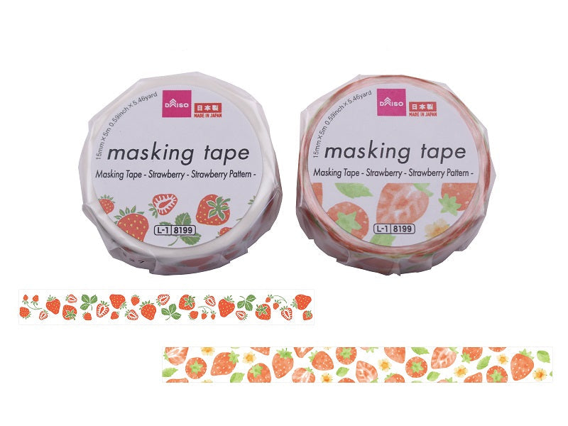 Masking Tape (Strawberry Pattern)