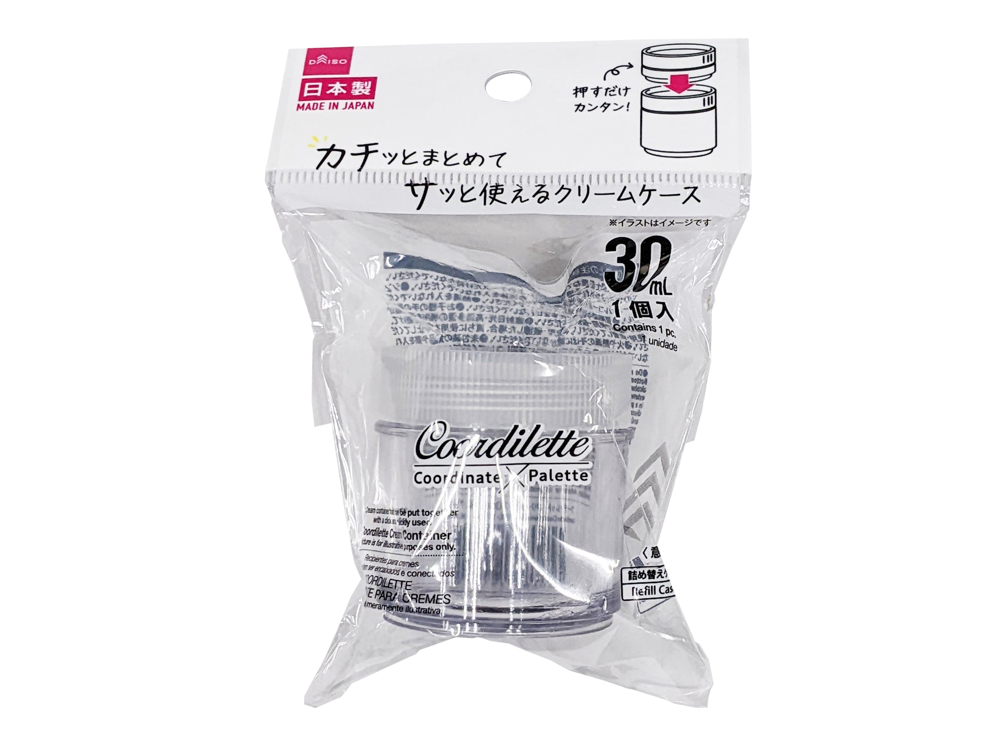 Cordlet Cream Case (1 Piece, Clear)