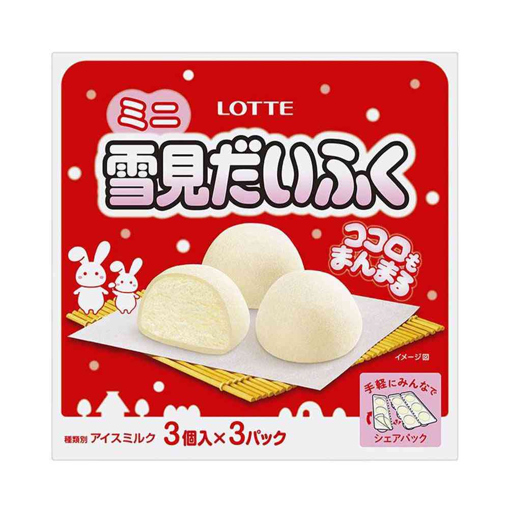 Lotte Mini Yukimi Daifuku 270ml x 8