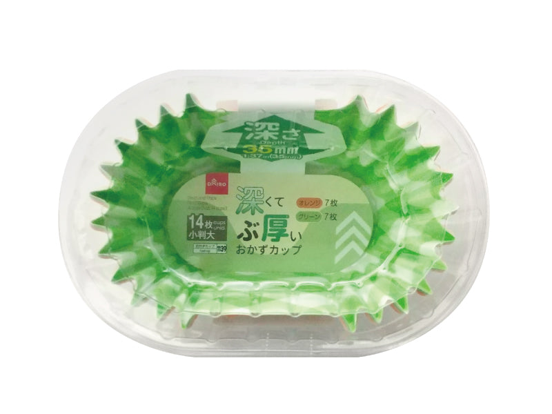 Deep and Thick Side Dish Cup (Oval Large, 14 Pieces)