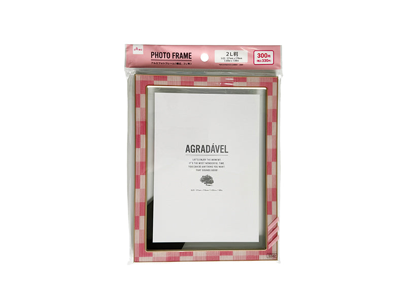 Aluminum Photo Frame (Wide, 2L Size)