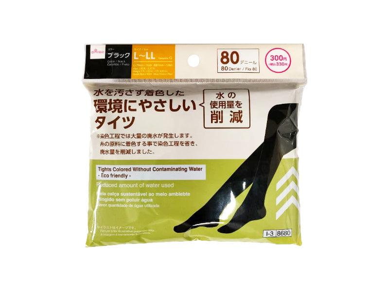 Eco-Friendly Dyed Tights (80D, L-LL)