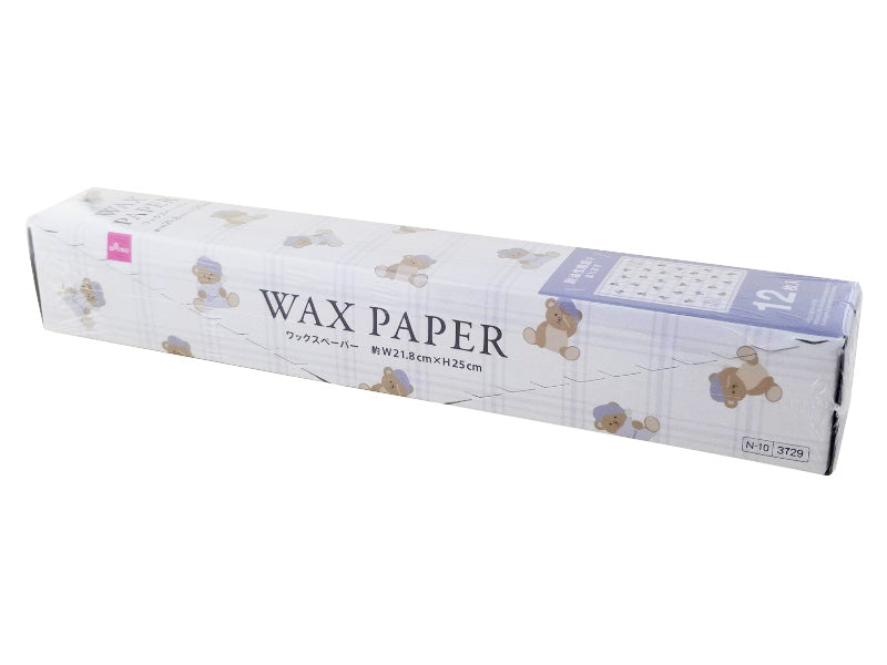 Wax Paper (Sleepy Bear, 12 Sheets)
