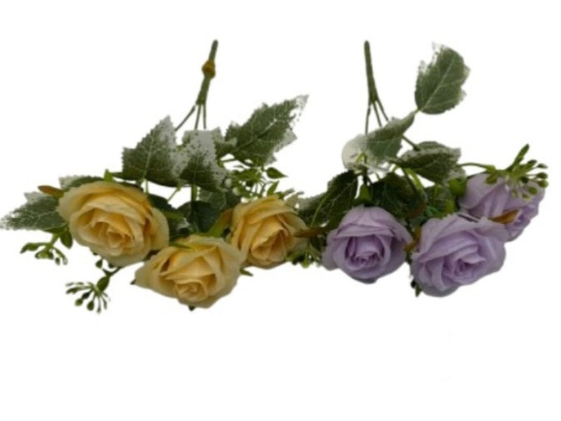 Rose Bush (3 Flowers)