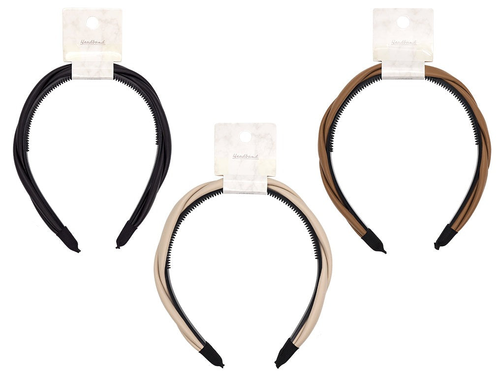 Twist Eco-Leather Headband