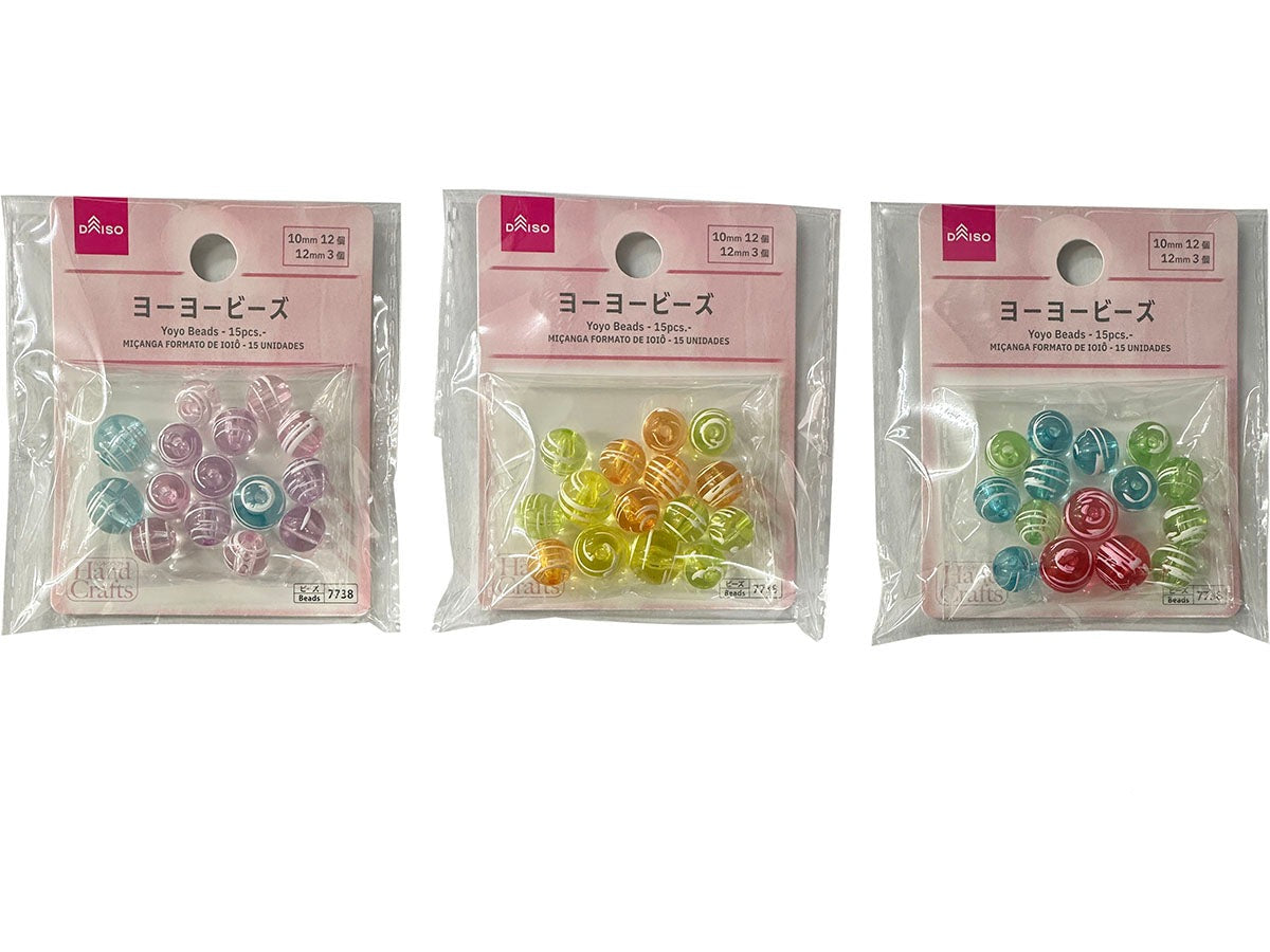 Yo-Yo Beads (15 Pieces)
