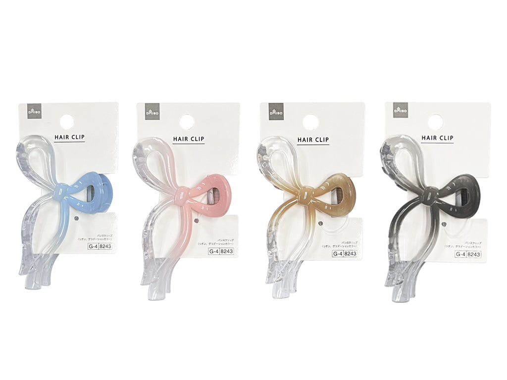 Ribbon Hair Clip (Gradient Colors)