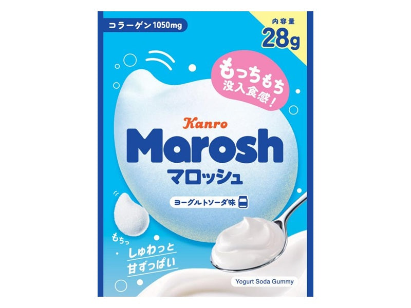 Kanro Marosh Yogurt Soda Flavor 28g