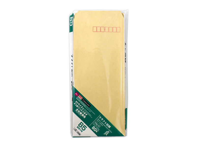 Craft Envelope (Long Type 4, Fits B5 Folded 4 Times, 80 Sheets)