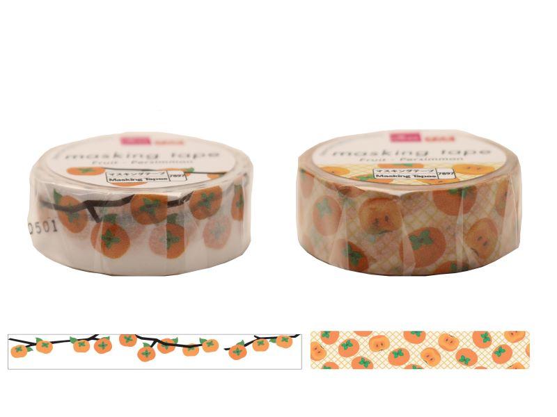 Masking Tape (Fruits, Persimmon)