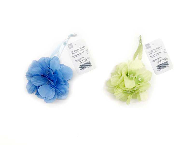 Mini Hydrangea Ball (Light Blue, Green)