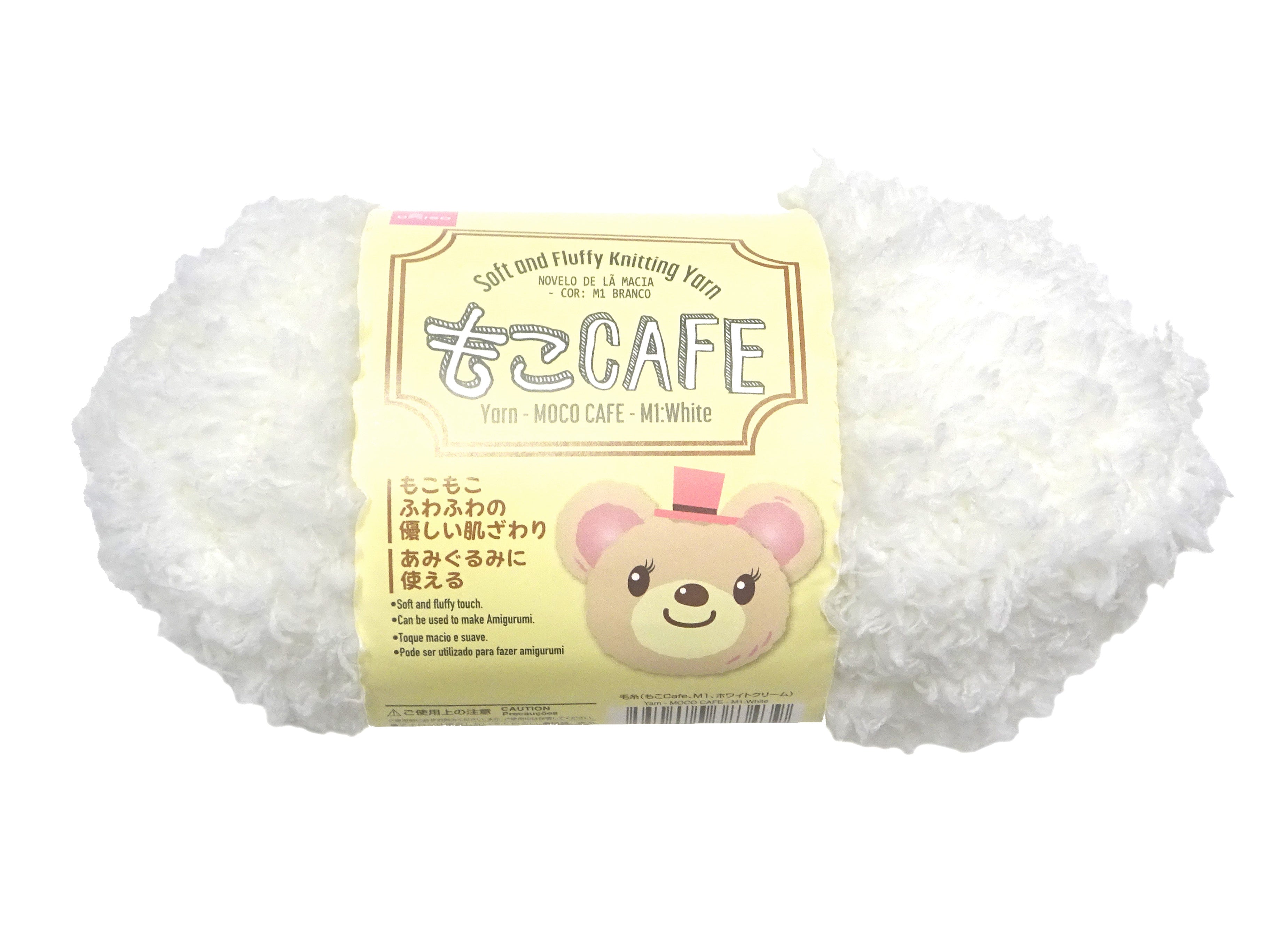 Yarn (Moko Café, M1, White Cream)