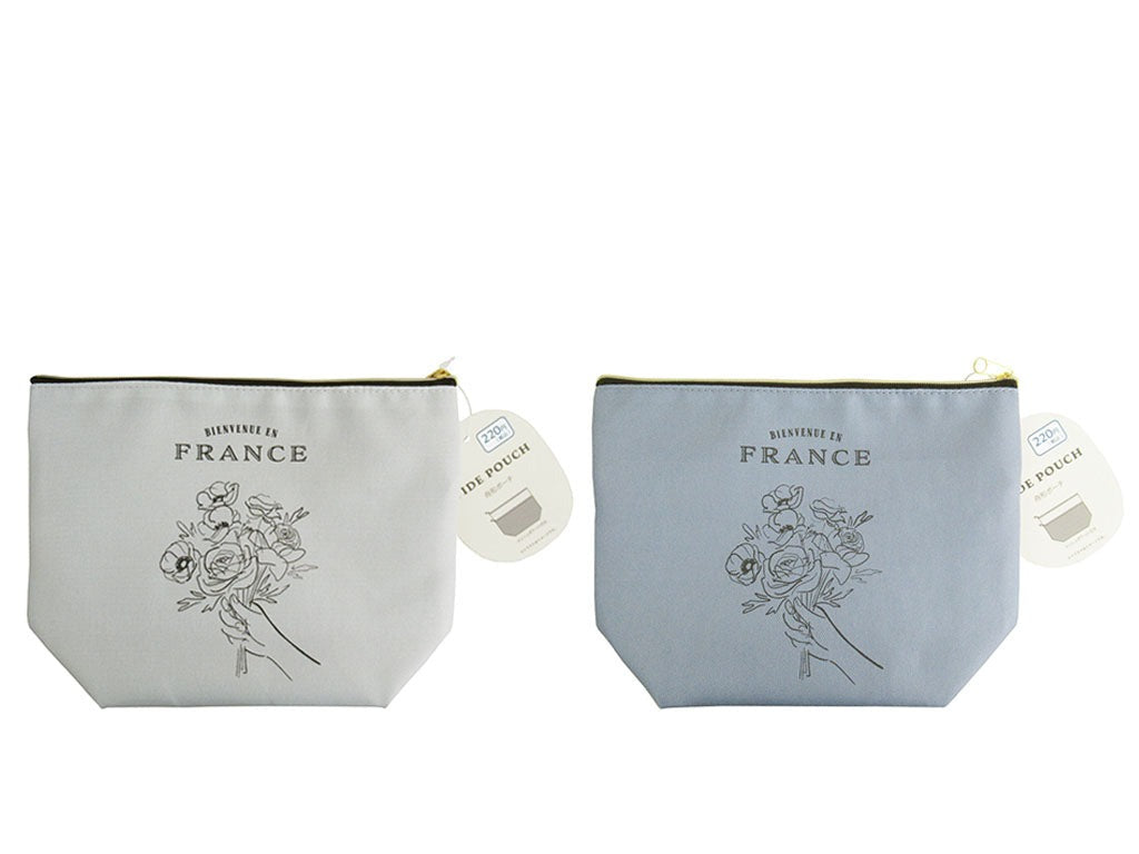 Hotel Souvenir Boat-Shaped Pouch - Gray Blue