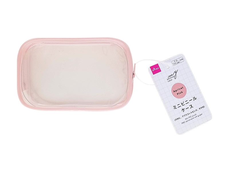 Mini Vinyl Case (PMC, Apricot Pink, with Gusset)