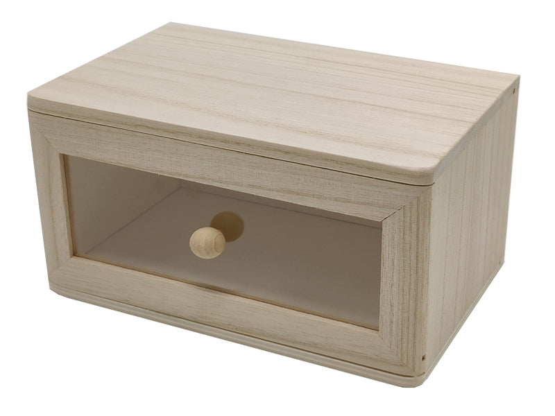 Wooden Drawer Storage