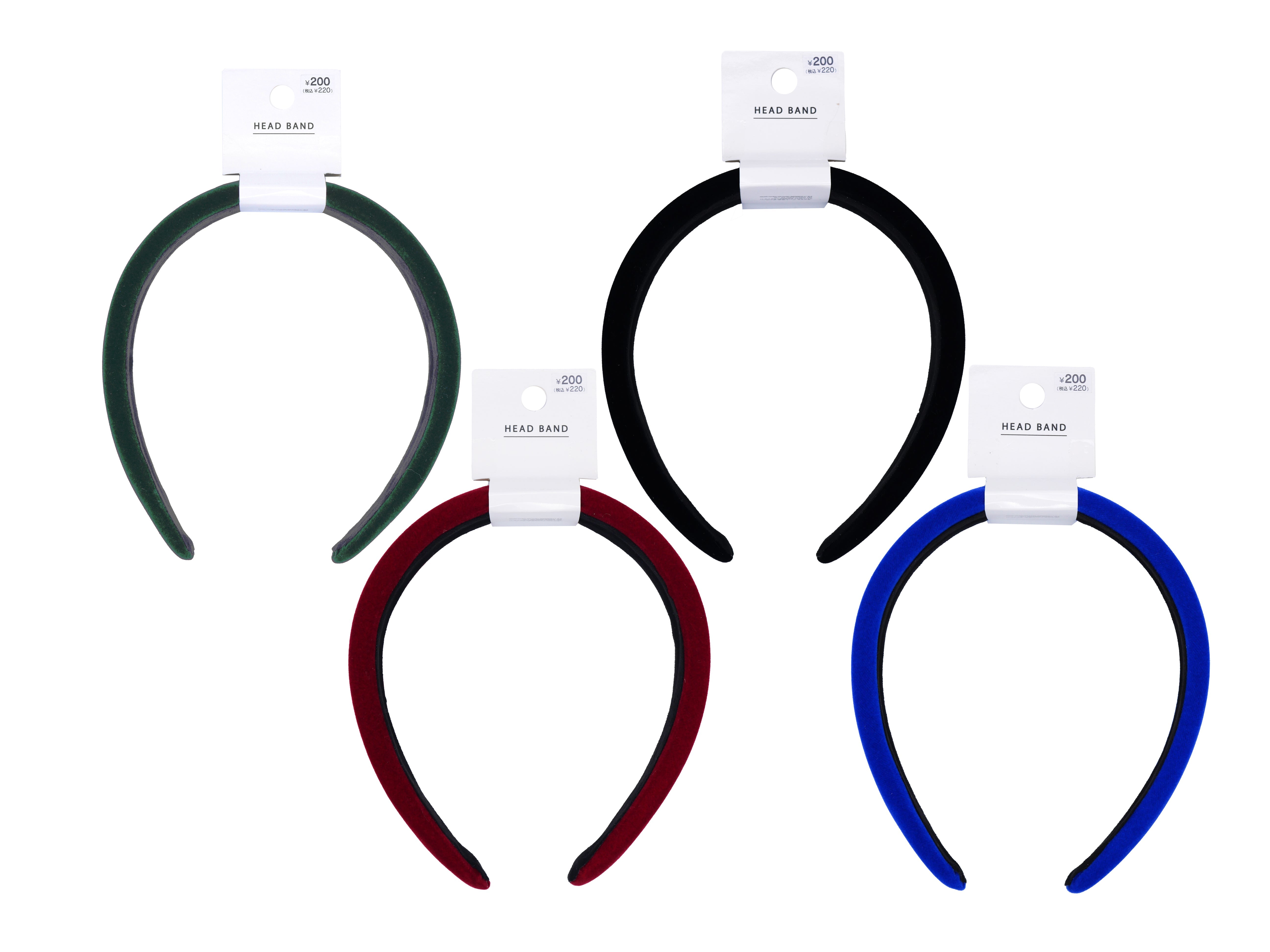 Velour Style Headband (Wide)