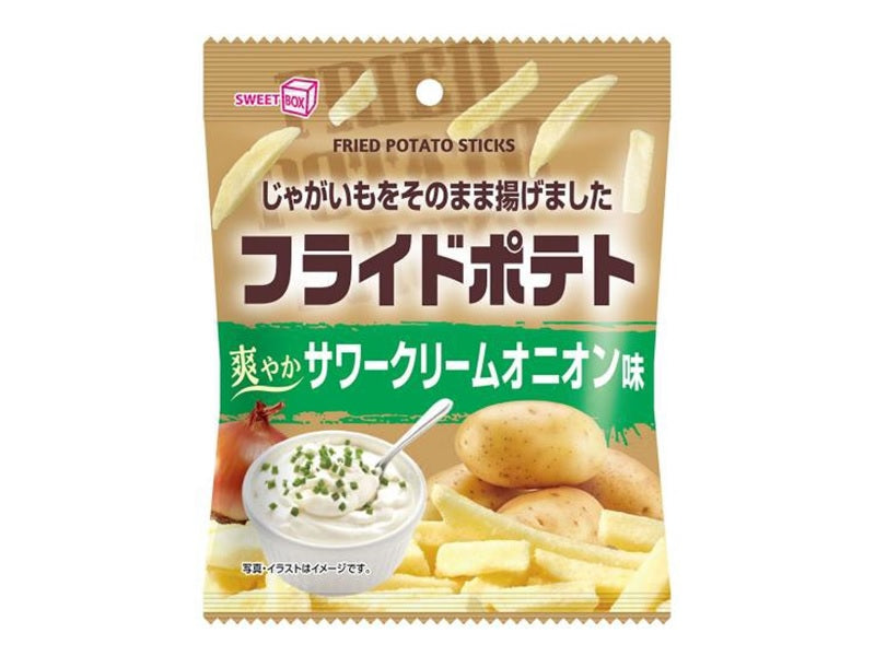 Sweet Box Fried Potato Sour Cream Onion Flavor 40g