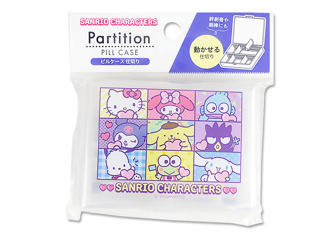Sanrio Pill Case with Dividers