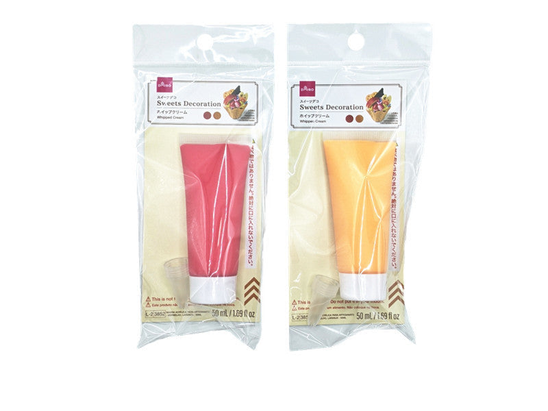 Whipped Cream (Red, Orange)