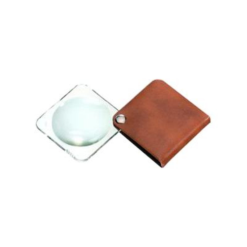 Handy Loupe (3.5x) Square Light Brown 1752-850