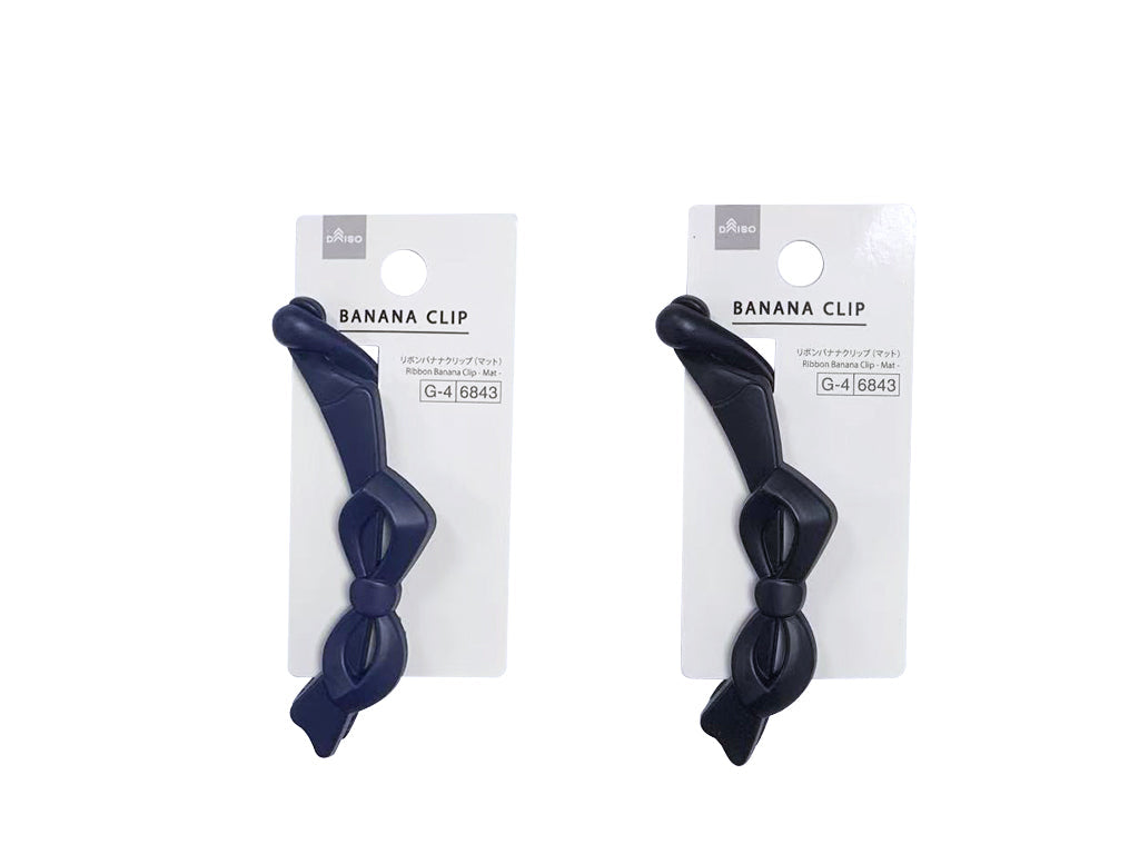 Ribbon Banana Clip (Matte)