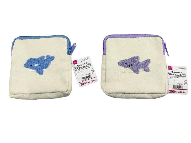 Square Pouch (Orca, Shark)