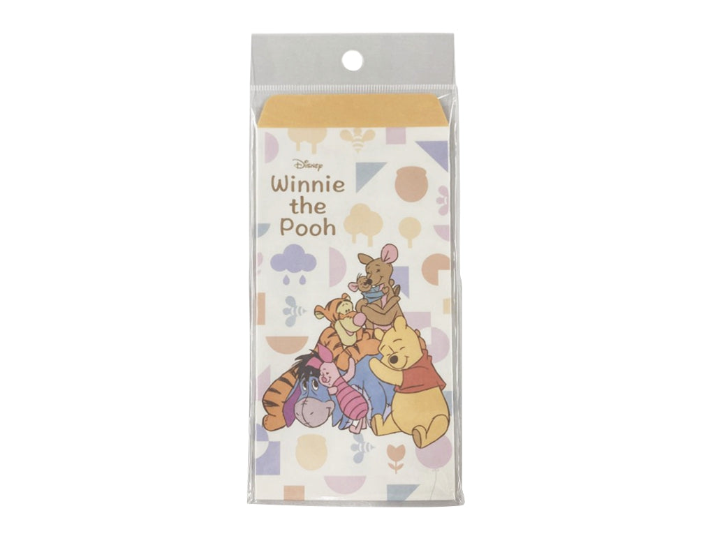 Man-shaped Pochi Envelope (Winnie the Pooh)