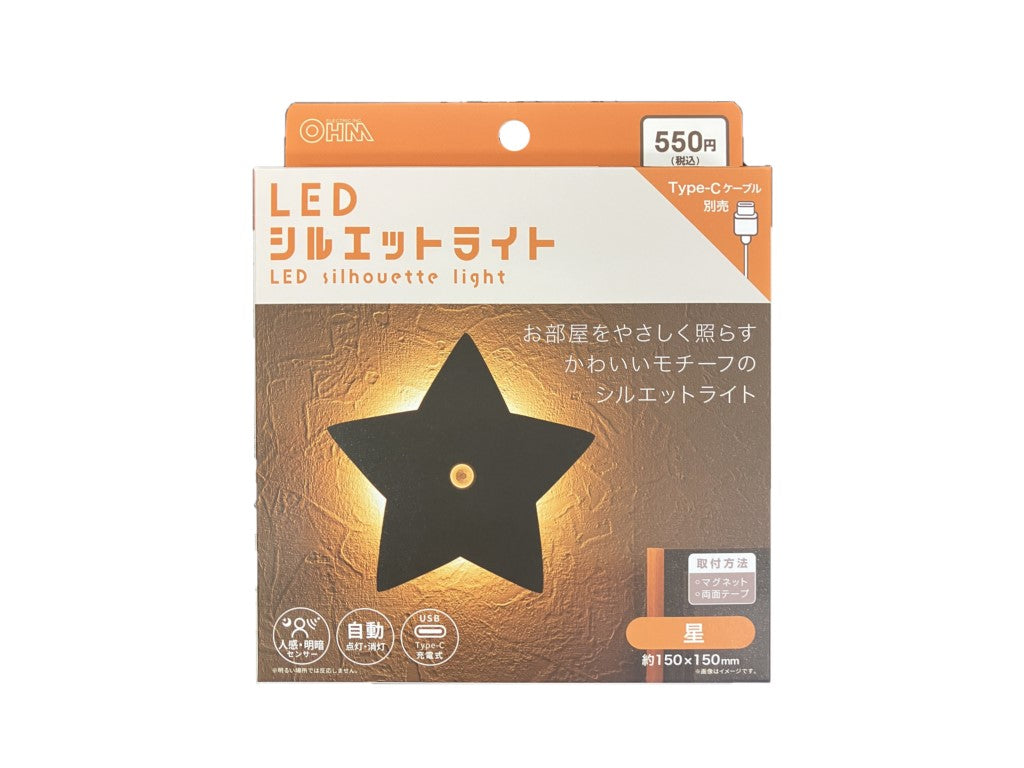 LED Silhouette Light - Star