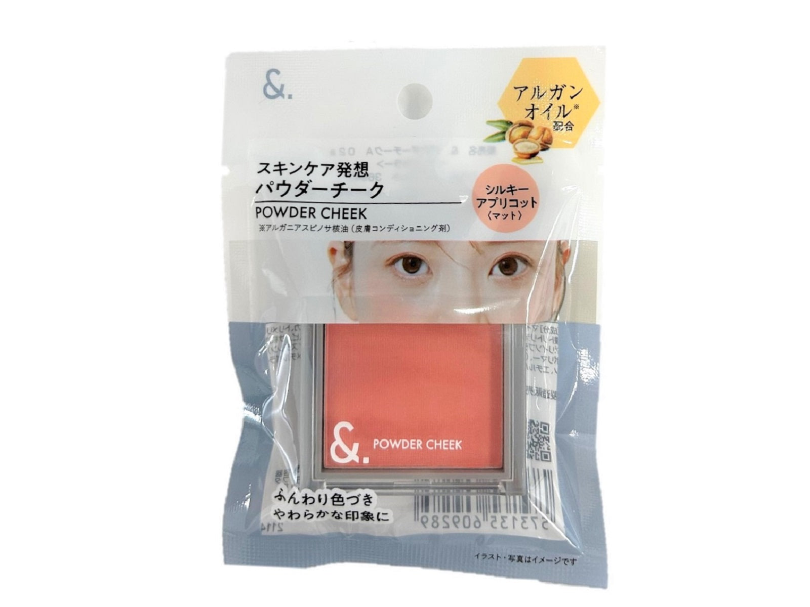 &. Powder Cheek Silky Apricot