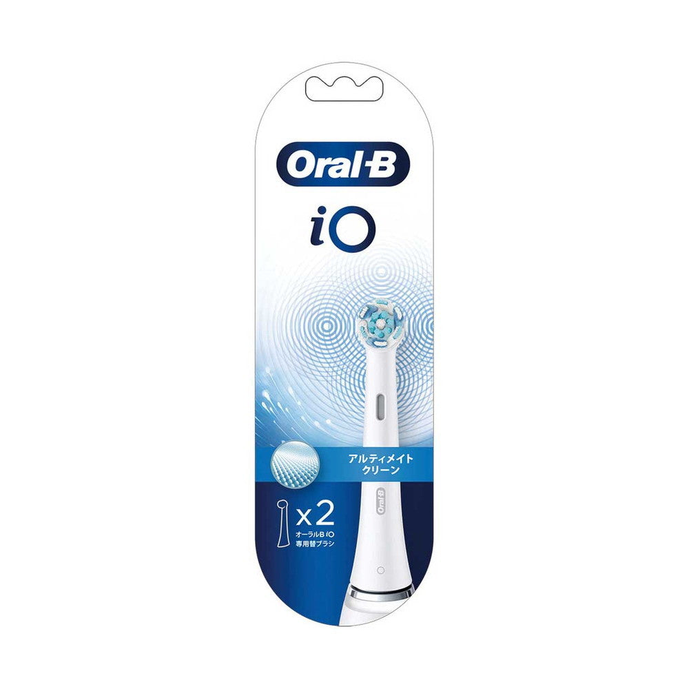 Oral-B iO Ultimate Clean White Replacement Brush 2 Pieces