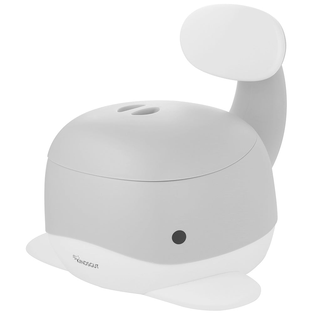 KINDSGUT Whale Potty - Light Gray