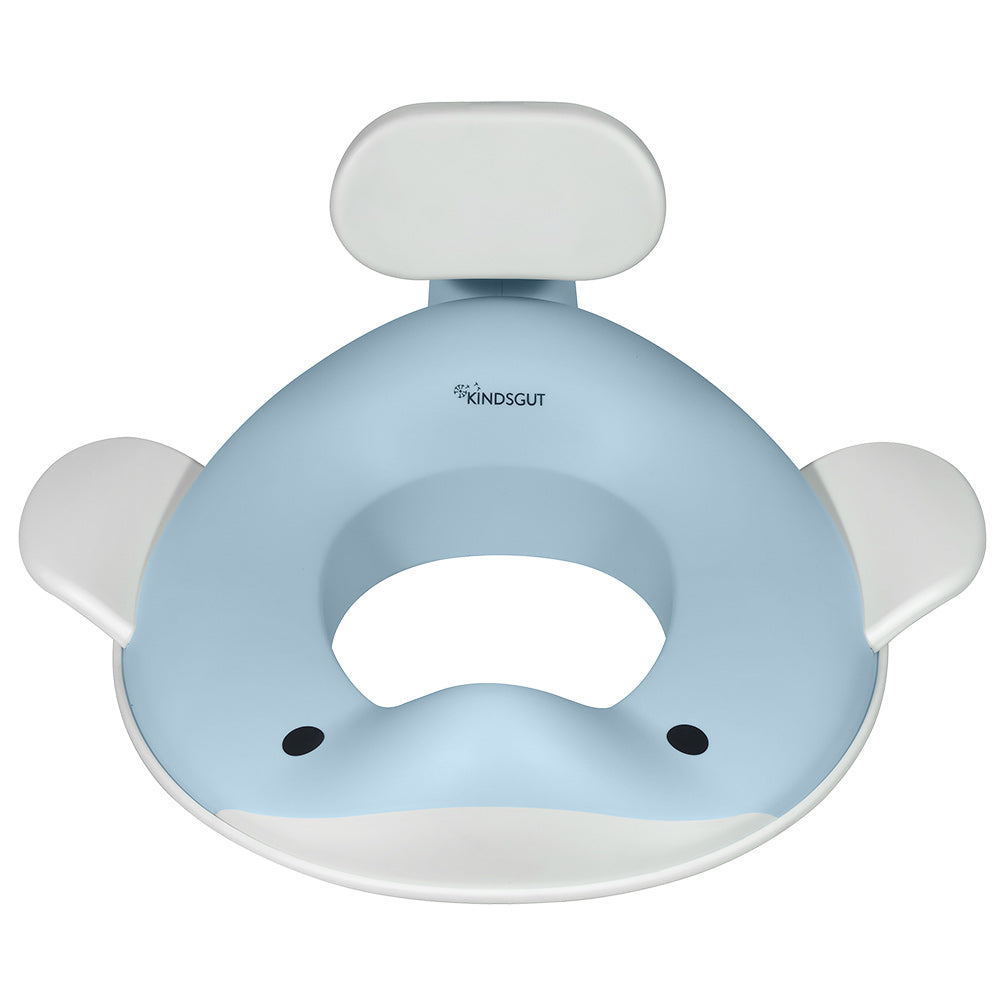KINDSGUT Whale Toilet Trainer - Light Blue