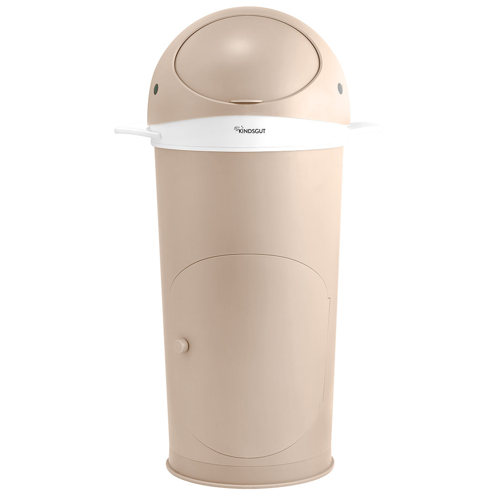 KINDSGUT Whale Diaper Pail - Sand