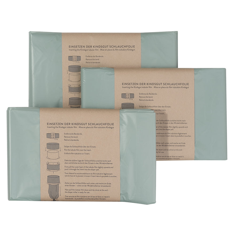 KINDSGUT Whale Diaper Pail Bags - Set of 3
