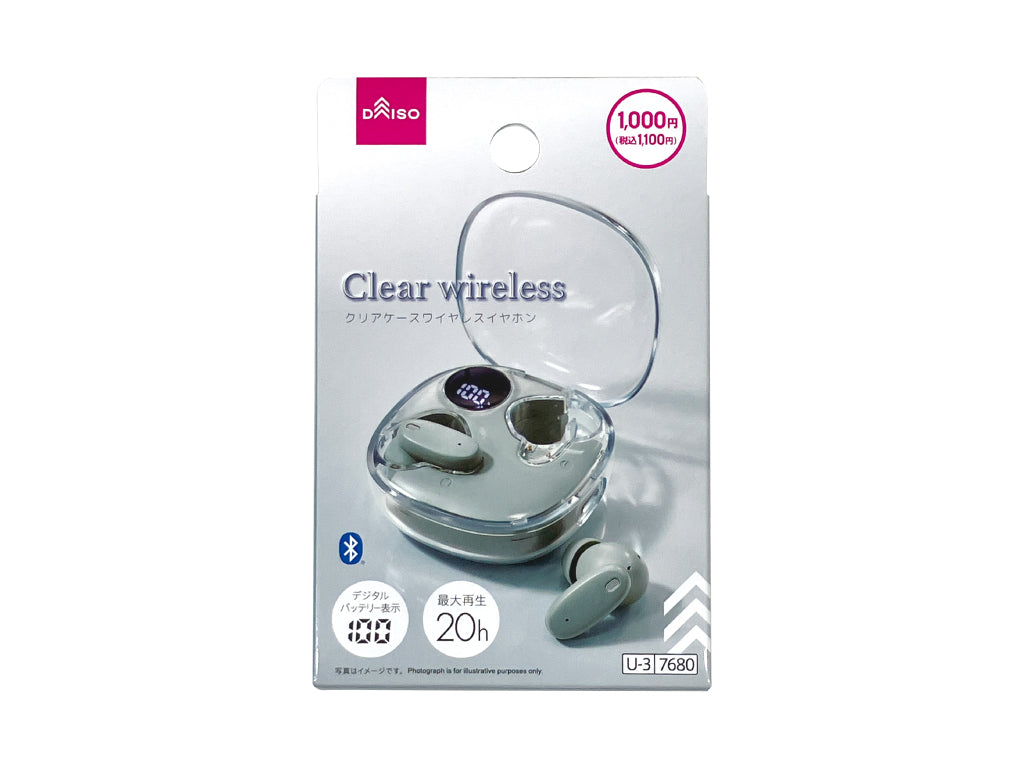 True Wireless Earphones (TWS007, Smoky Blue)