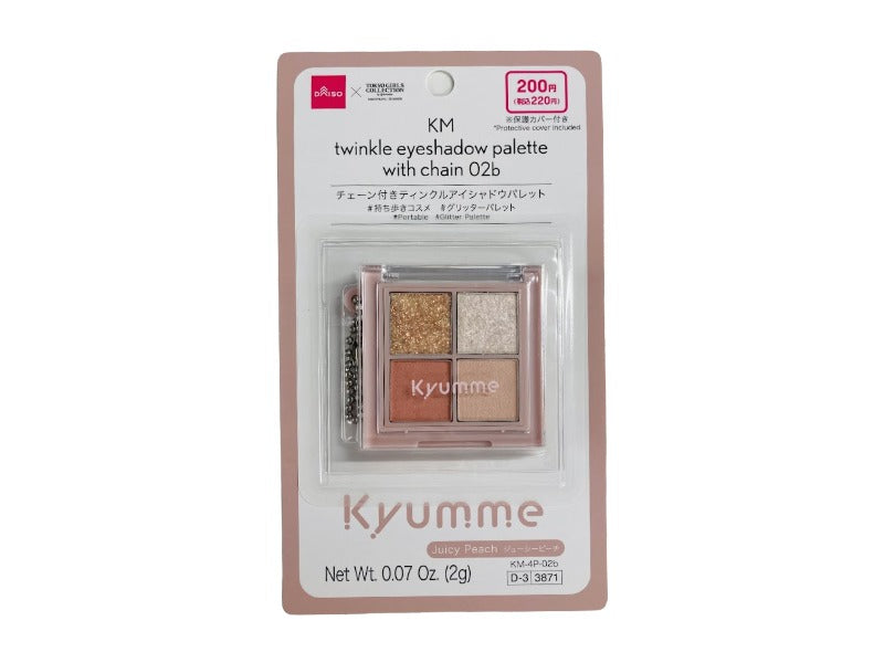 KM Chain Attached Twinkle Eyeshadow Palette 02b