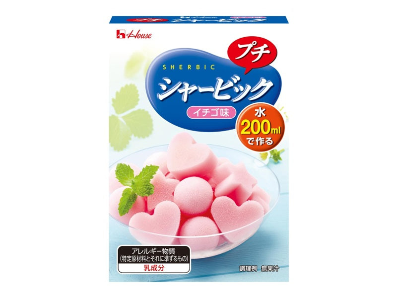 House Foods Petit Sherbic Strawberry Flavor 43g