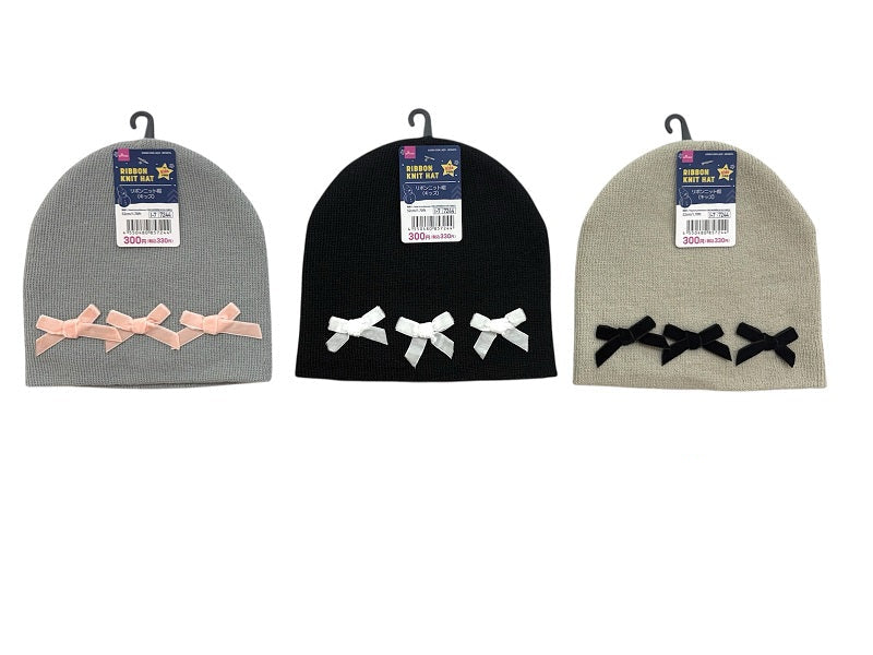 Kids' Ribbon Knit Hat